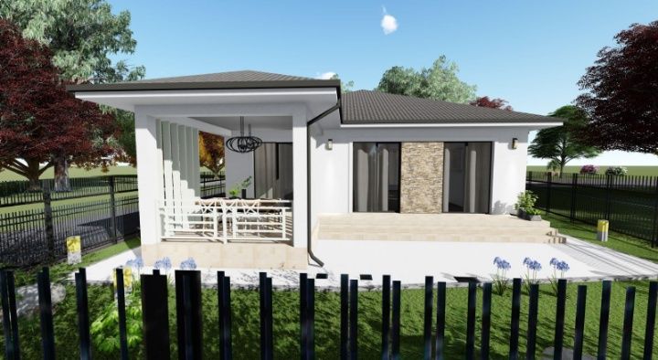 Vând Vila Napoletana 150mp in Buftea-Crevedia