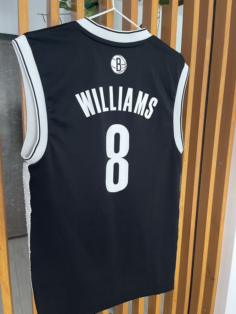 Maiou baschet Deron Williams #8 Brooklyn Nets Adidas XS S NBA