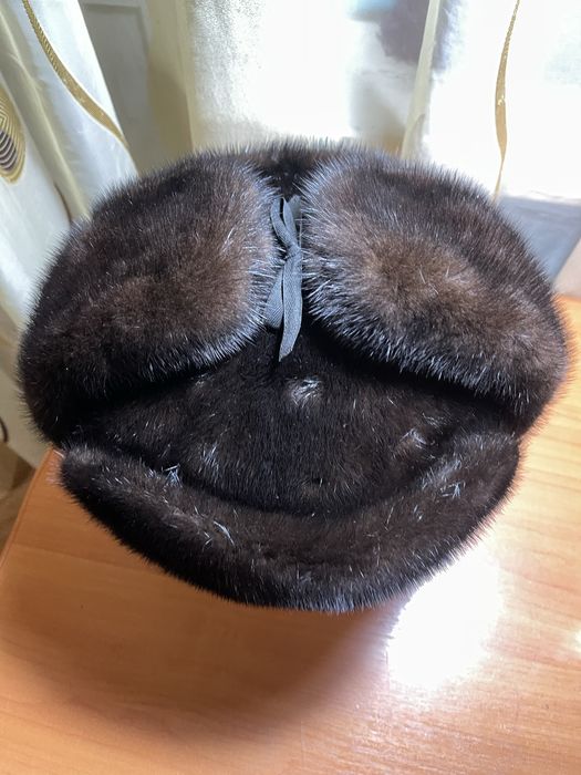 Продам мужскую норковую шапка ушанку