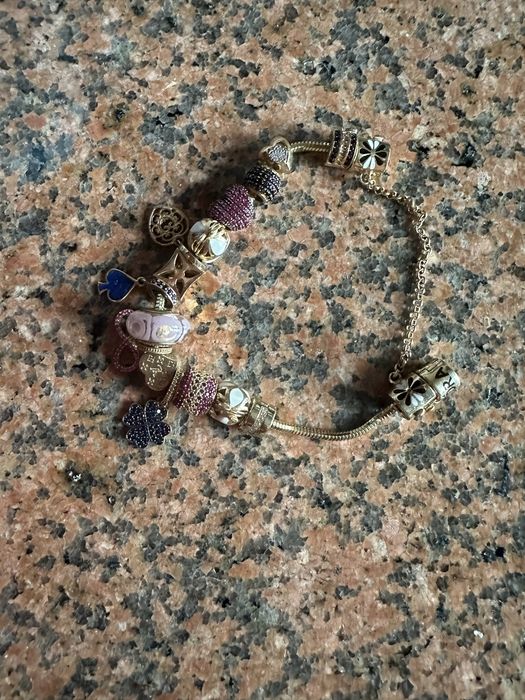 Bratara pandora aur 14k