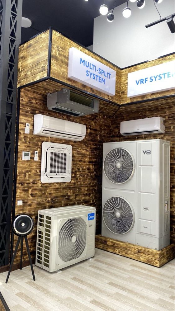 Кассетный кондиционер MIDEA - 18,000 Btu / Инвертор / Доставка