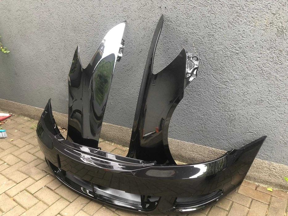 Bara & Aripa Fata Dreapta + Stanga Skoda Octavia 2 08-13 Vopsita Negru