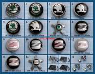 Capace jante aliaj Skoda / Seat 55 56 60 63 65 135mm