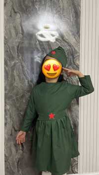 Военная форма платье пилотка
