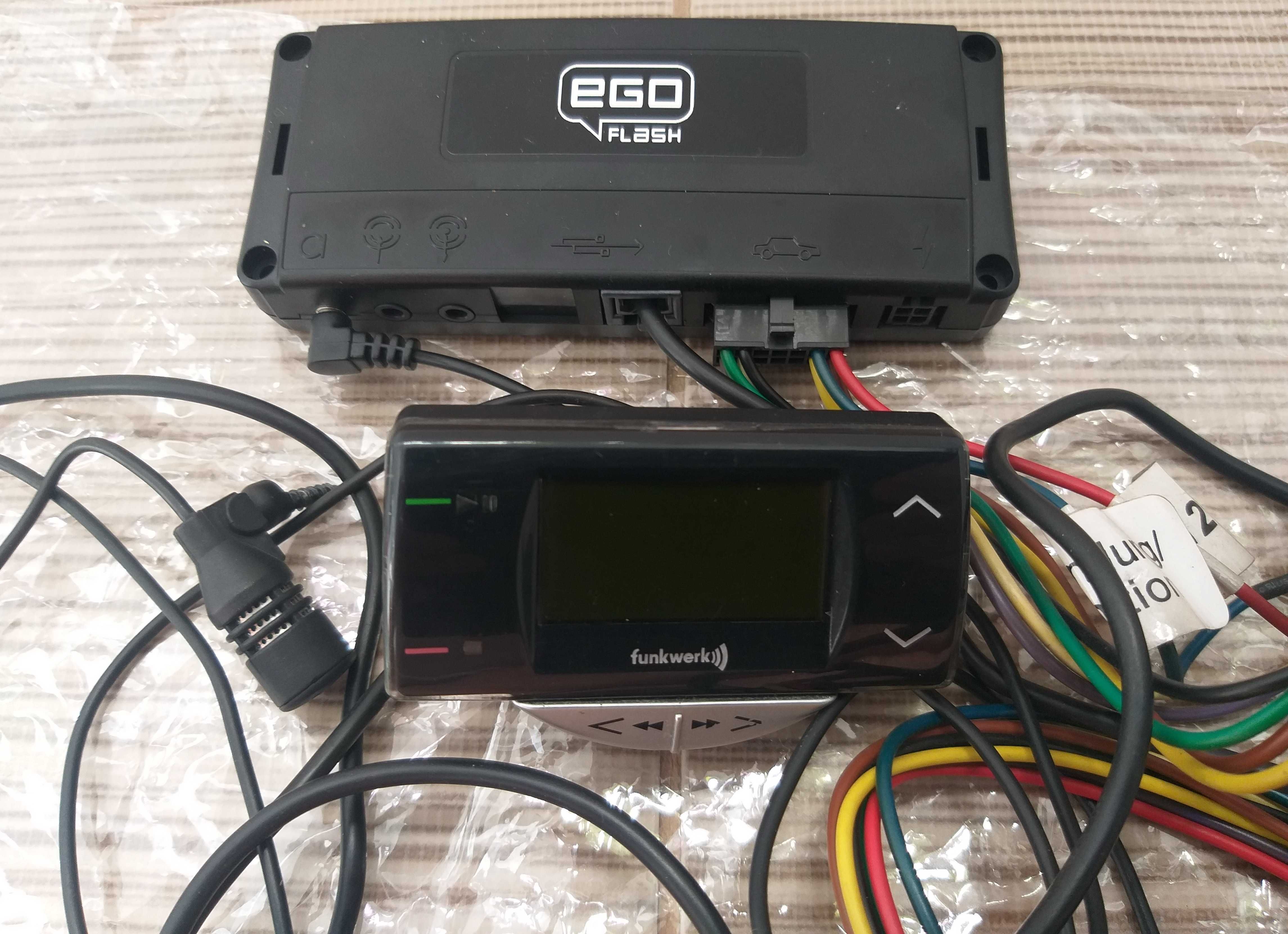 Funkwerk EGO FLASH MICROFON Bluetooth Wireless Install Car Kit AUTO
