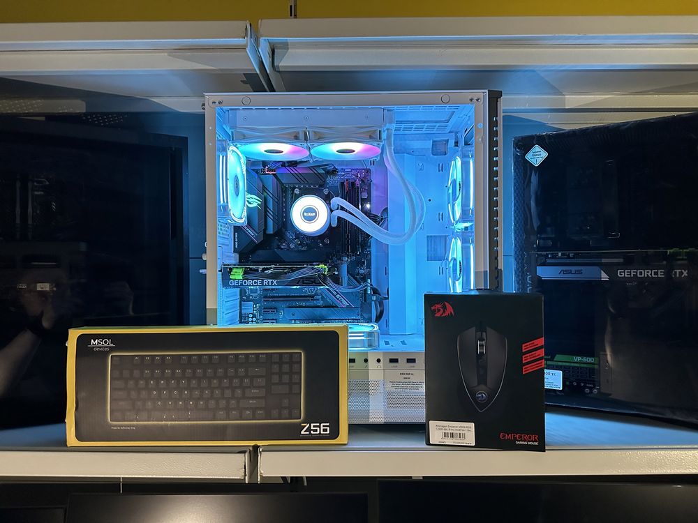 Игровой компьютер AMD Ryzen 9-5900X/RAM 64Gb/SSD/HDD/RTX 4060Ti GDDR6