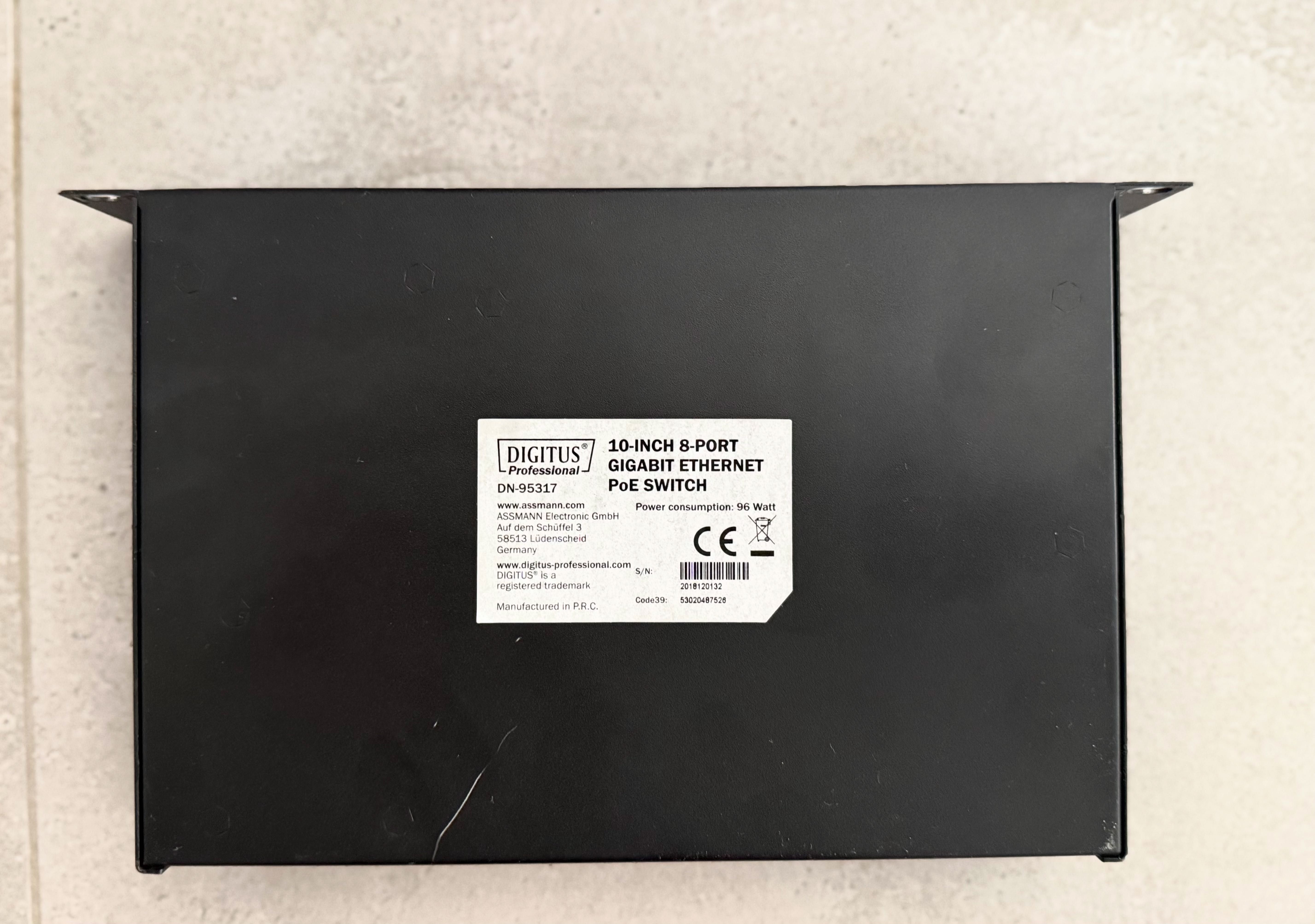 Гигабитов PoE+ switch Digitus