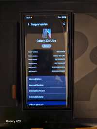 Samsung s22 ultra, black, 128 gb, impecabil, expirare garanție 06.2024
