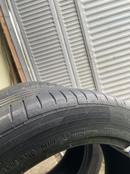245/45/17 Continental Contisport contact 5 dot 0118