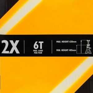 Стойки за автомобил к-т 2бр с предпазен щифт JCB6 тона