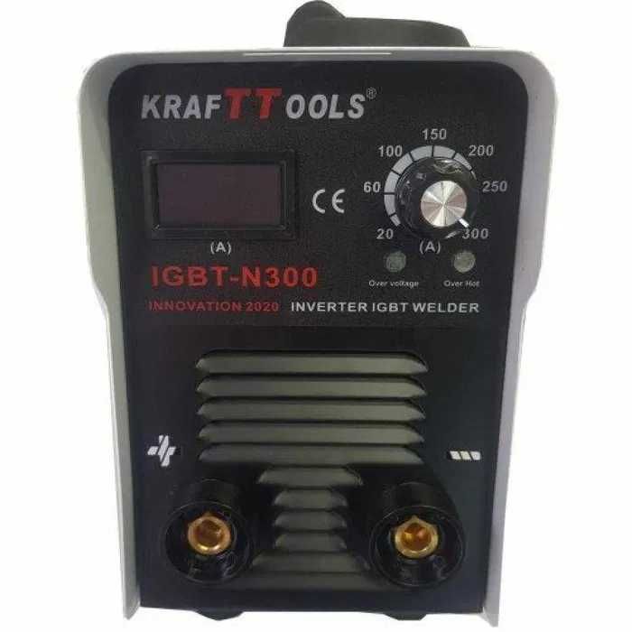 Нов инверторен електрожен Kraft Tools 350А с дисплей
