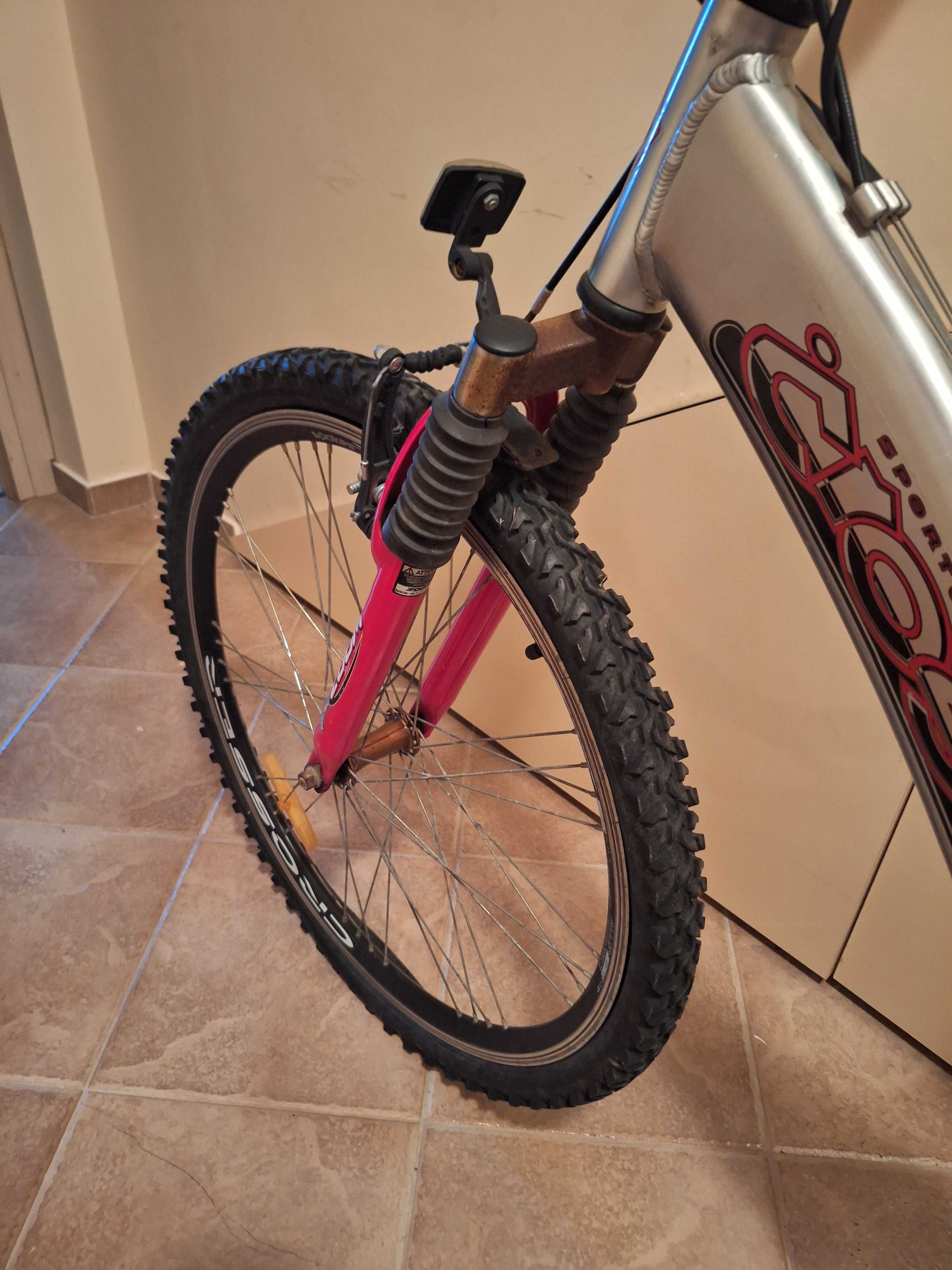 Планински велосипед Cross Apex full suspension