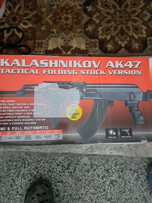 Лицензирана Еърсофт реплика на АК47