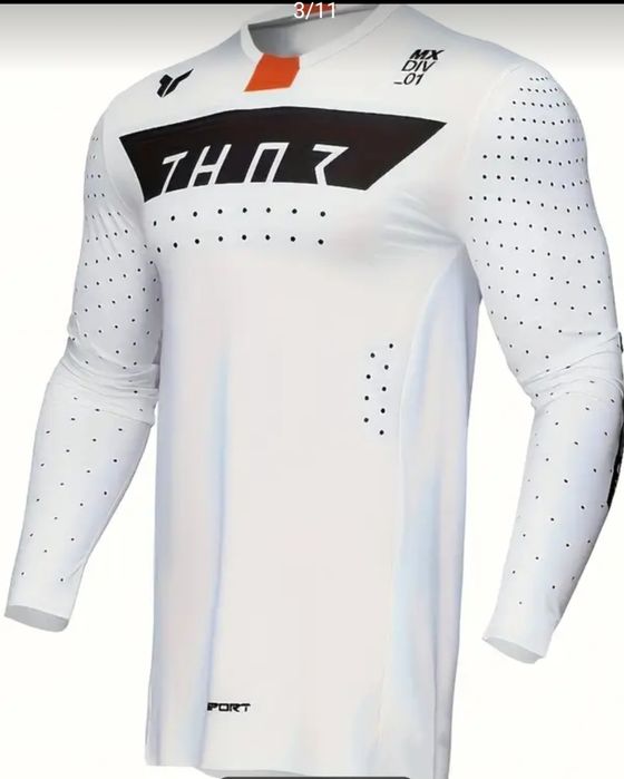 Tricou maneca lunga thor motocross, ciclism,