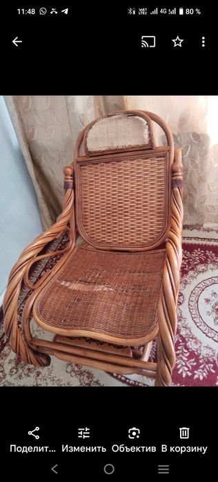 Продам кресло качалка