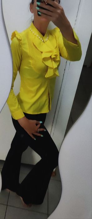 Camasa galbena - eleganta