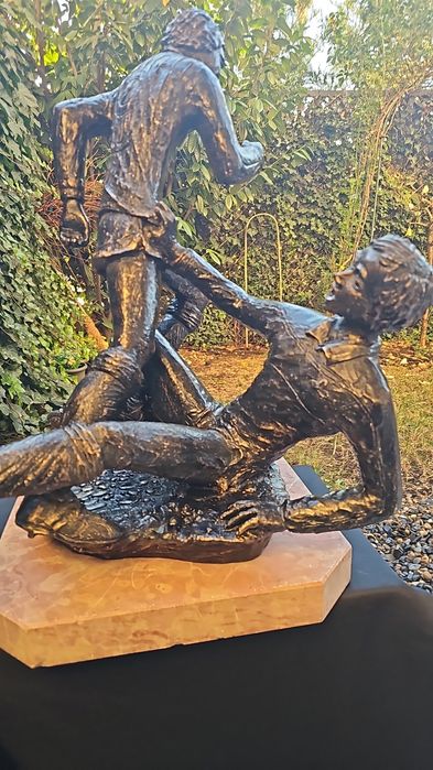 Vand sculptura "Il calcio"