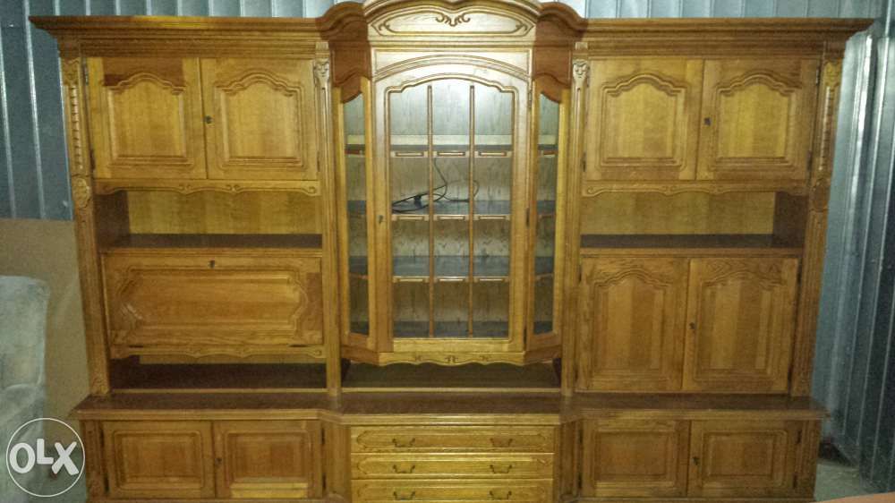 mobilier living din lemn masiv, import Germania
