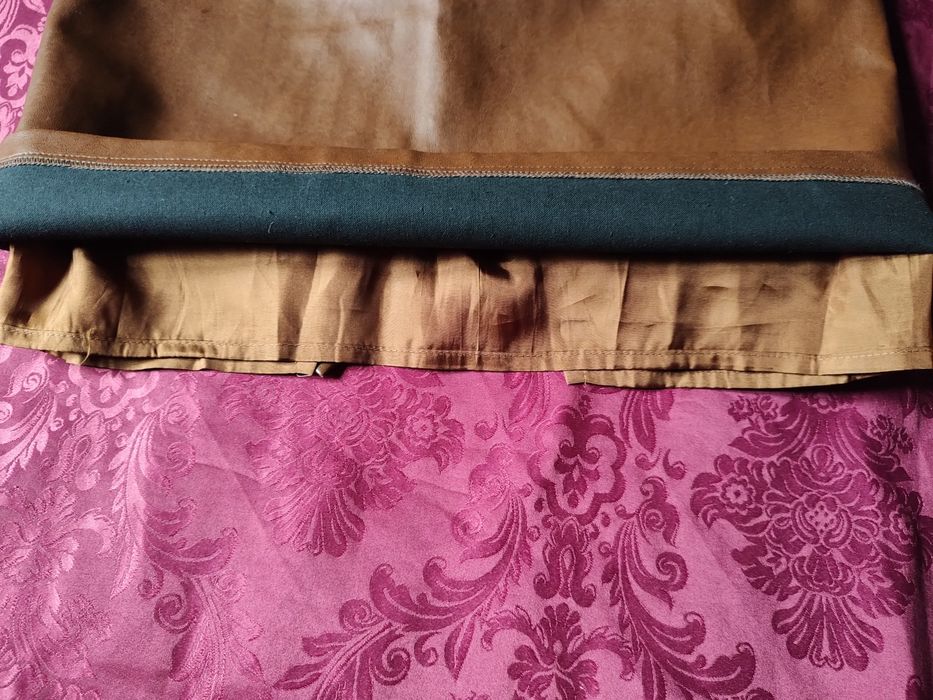 FUSTA din piele naturala.Originala,marca LUISA SPAGNOLI-made in Italy.