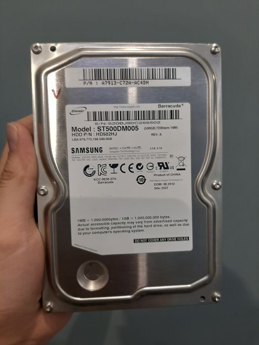 Hard 500 sumsung 100 %