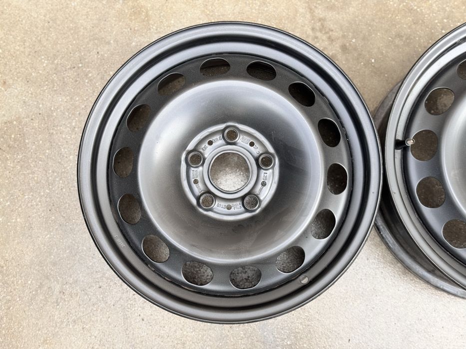 2бр железни VW Audi Skoda Seat 16цола