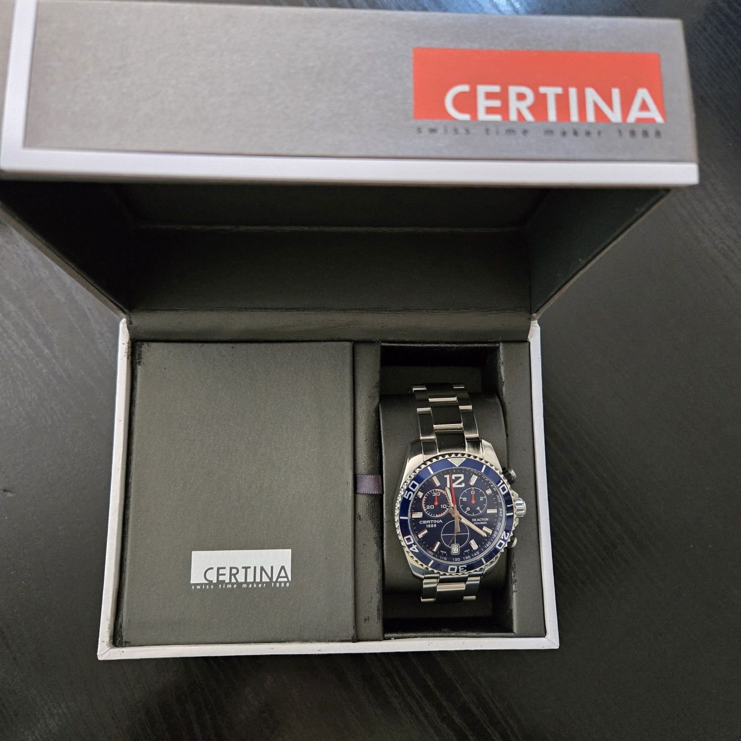 Часовник Certina DS Action chronograph blue