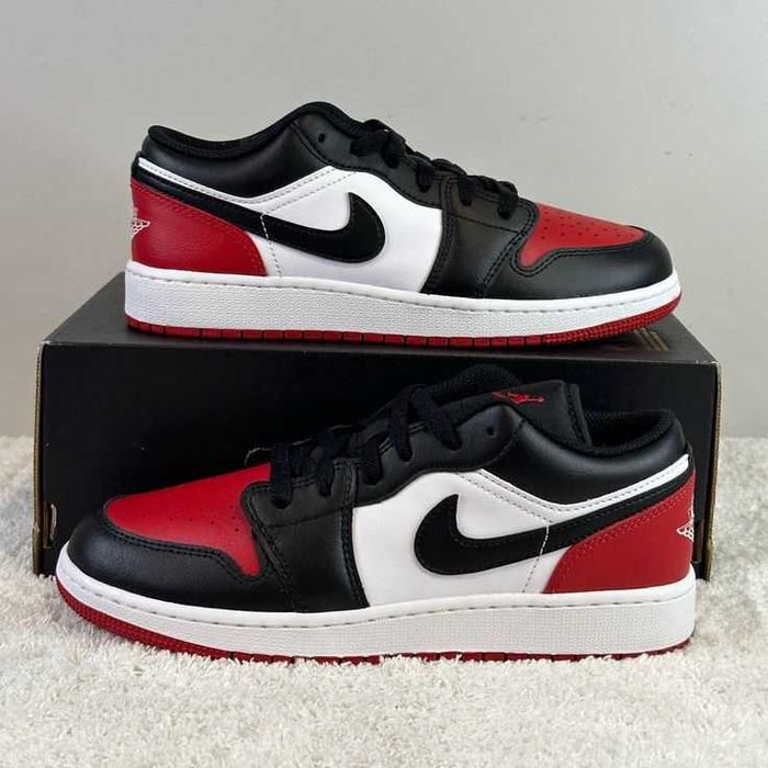 Air Jordan 1 Low Bred Toe
