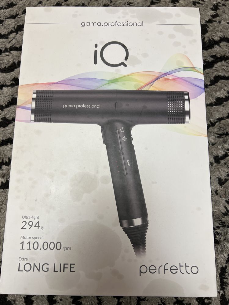 Uscator profesional  de par Ga.ma Iq Perfetto Rose Grey PH6060.PK