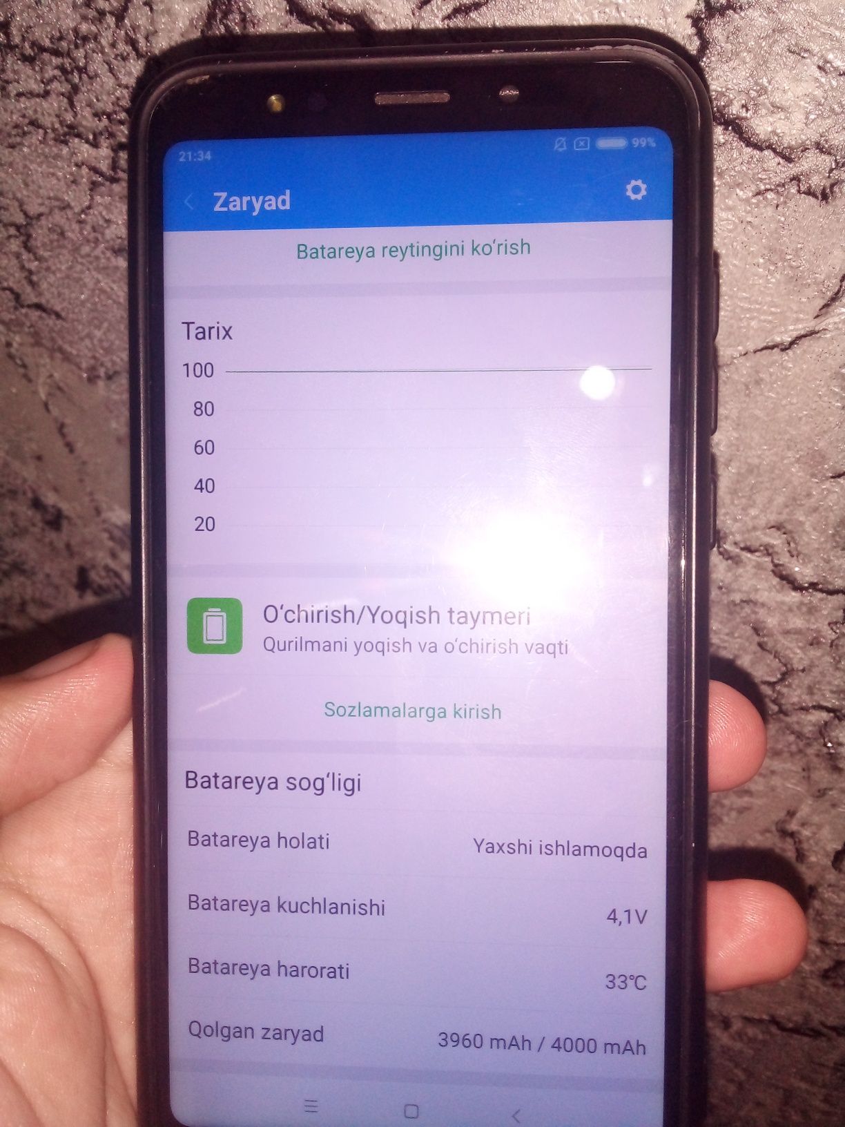 Redmi 5plus kafolati bilan