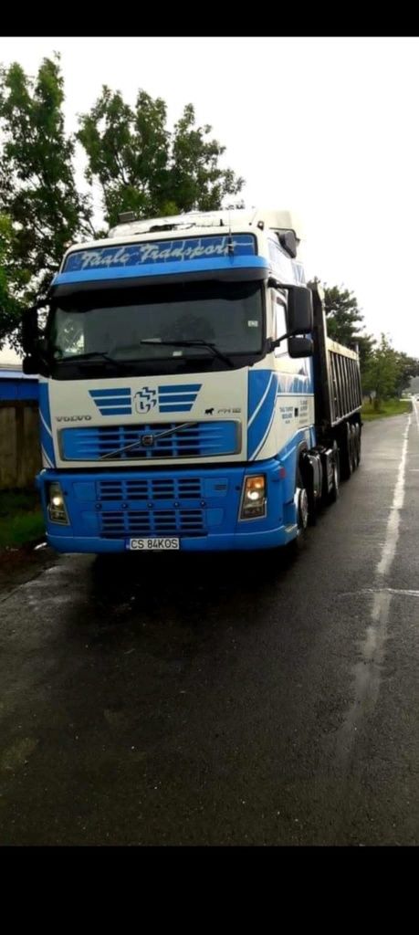 Volvo fh12 automat an 2005 și semiremorca basculabila an 2002