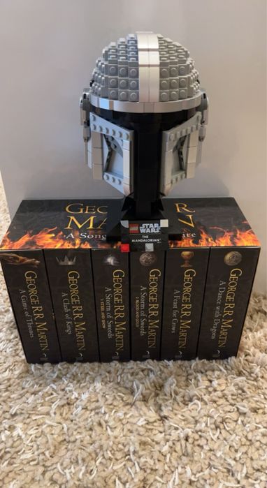 Mandalorian Helm / Casca Lego Asamblat