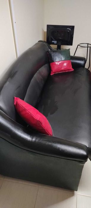 Холова гарнитура от естествена кожа + комплект с холна маса