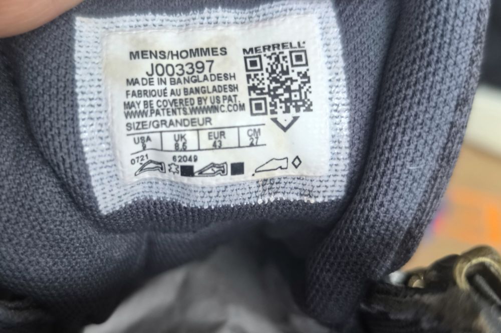 Merrell Мъжки водоустойчиви обувки