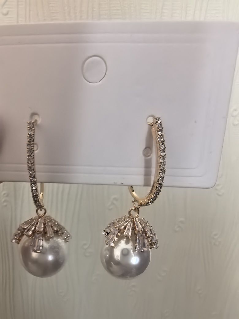 Серëжки жемчужные