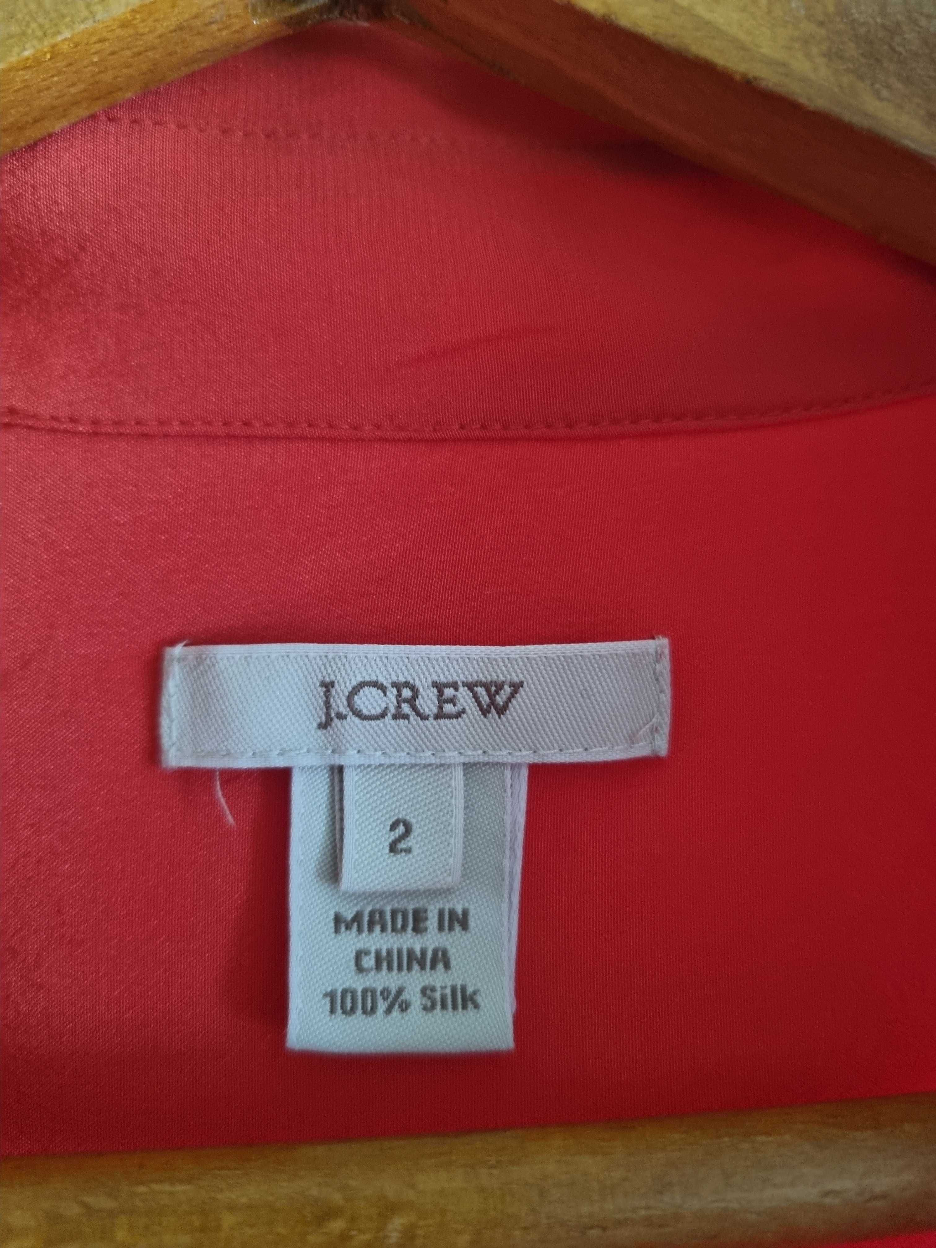 Дамска копринене риза J Crew, размер М