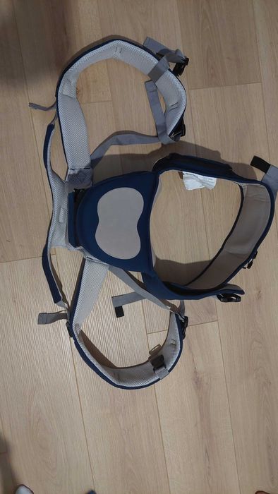 Ергономично кенгуру за деца с позиция напред и назад със столче