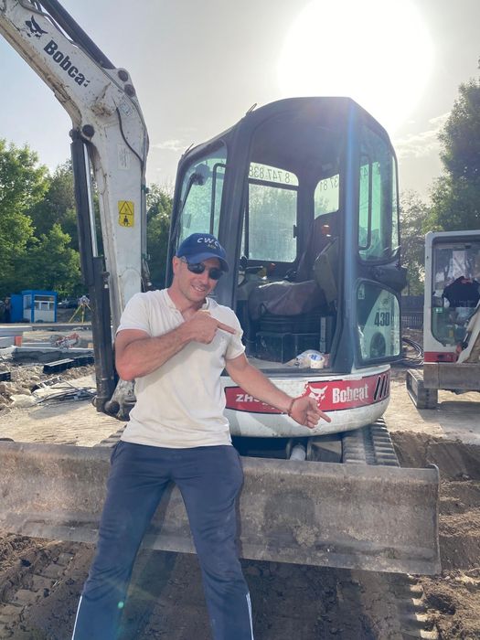 Услуги миниэксковатора