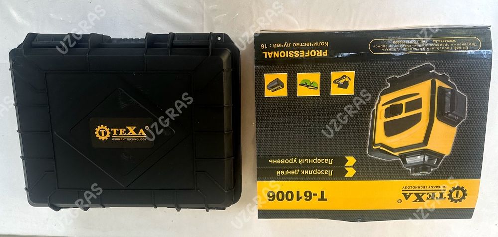 Бепул доставка 16 линия лазерный уровень нивелир 4D 360⁰ AFIX оригинал