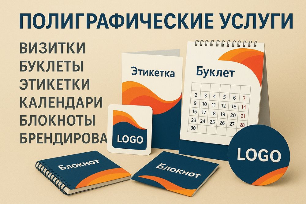 Полиграфические услуги, брендинг, нанесение лого  на любую поверхность