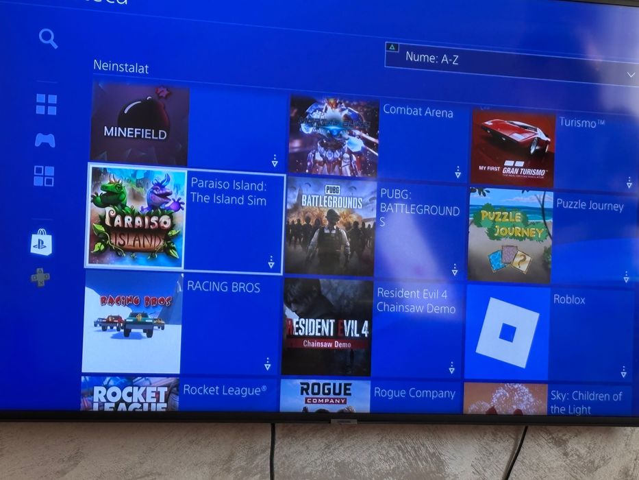 Playstation 4 PRO PS4  20 jocuri Gta V FIFA Fortnite Roblox Minecraft