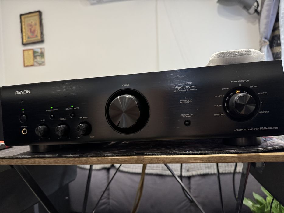 Amplificator Denon PMA-600NE,70W, Subwoofer pre-out,Bluetooth,D.AC.