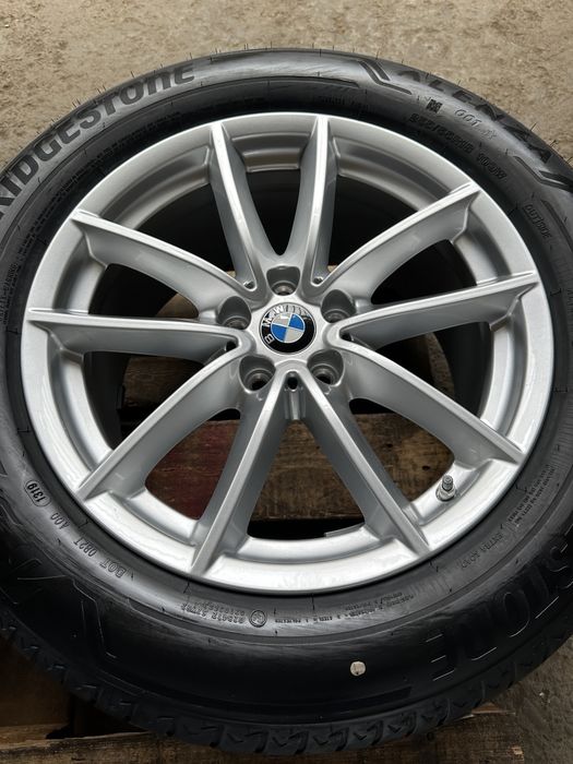 Jante originale BMW style 618 X5 G05 cu anvelope vara 255/55 18 NOI