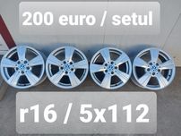 Jante aluminiu r16 / Vw Audi Skoda Seat Mercedes / 5x112