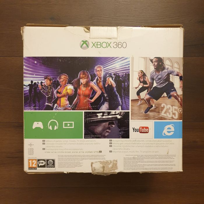 Xbox 360 E 500Gb complet la cutie cu Kinect