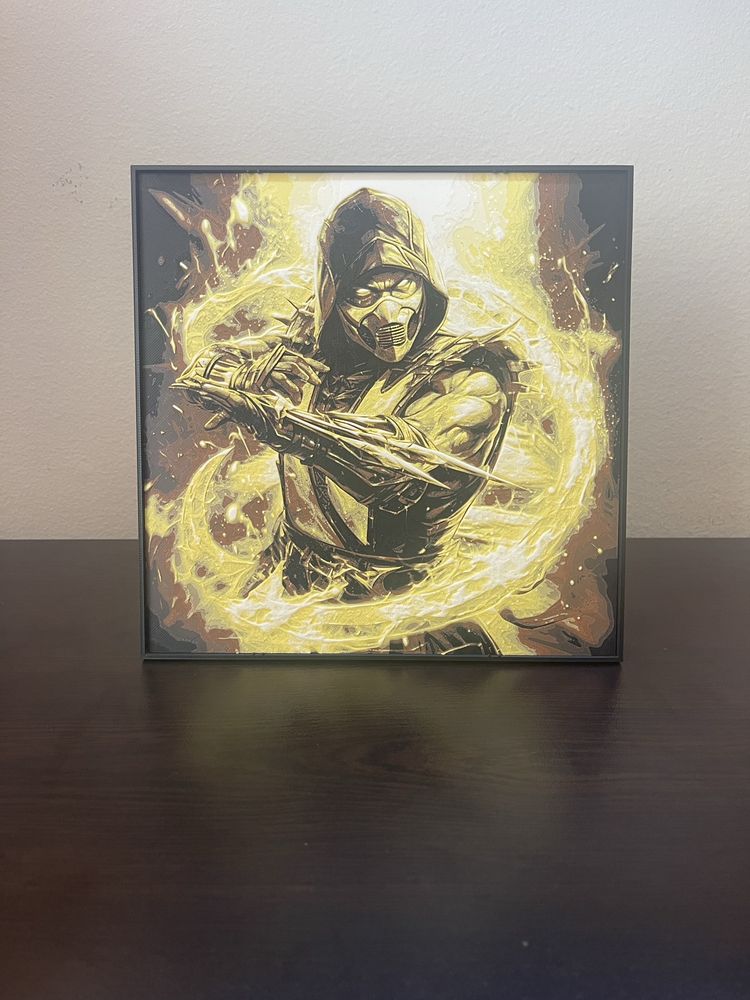 Релефни картини Mortal Kombat