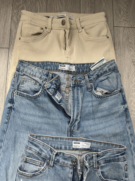 Set 3 perechi Blugi Berska marimea 36 Impecabili