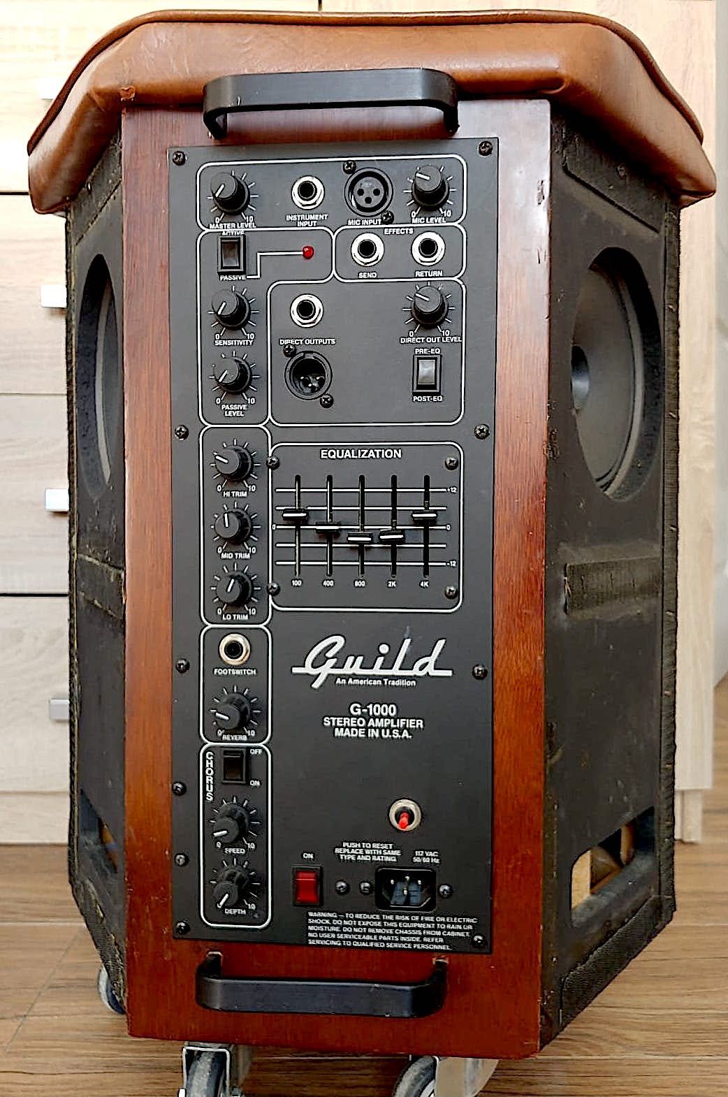 Guild G-1000 amplificator chitara acustica vintage