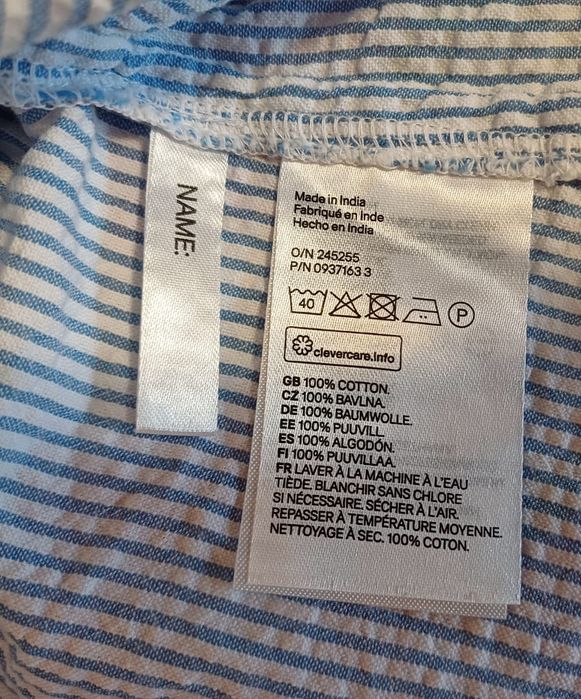 Bluza cu volane pe umeri H&M 12-13 ani