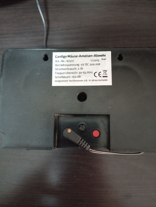 Capcana anti rozătoare cu ultrasunete