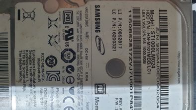 hdd leptop 1TB Samsung si WD Blue